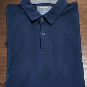 Twillory Men's Navy Blue Polo Shirt XL
